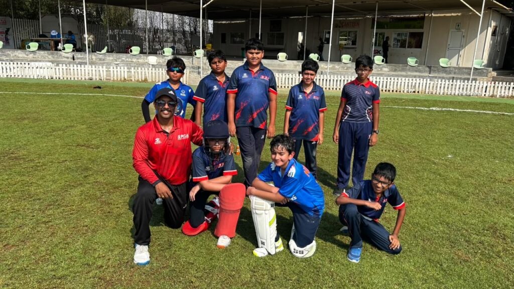 SPSA Ajman U12 team at MCC 2 Ajman