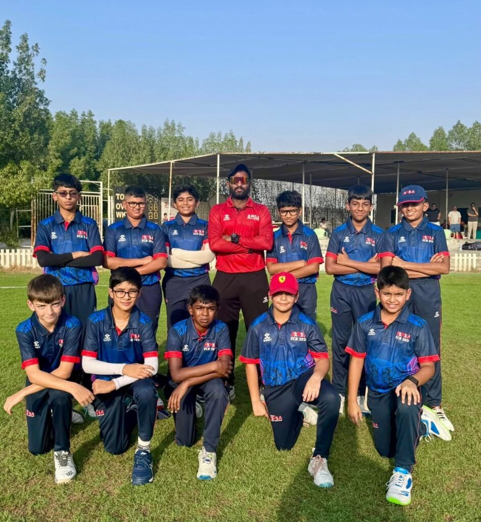 SPSA Avengers U12 team in the ECB Academy League 2026/27 - Week 2