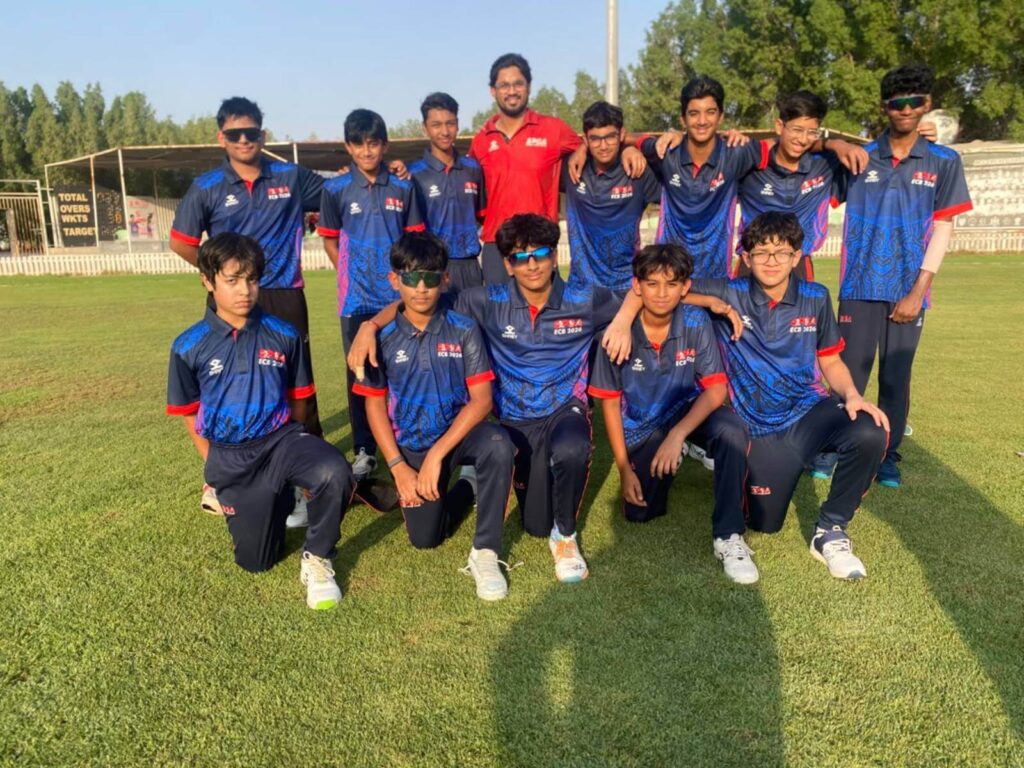 SPSA Mavericks U15 team in the ECB Academy League 2026/27 - Week 1