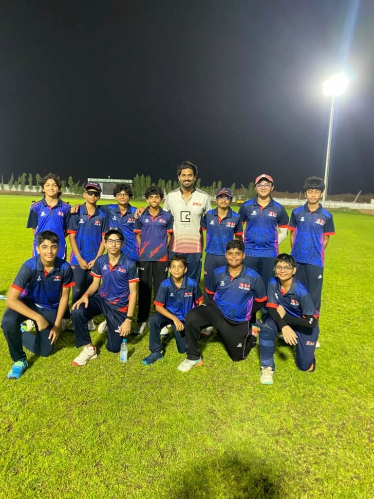 SPSA Rangers U15 squad at BCC Queensland, Al Batayeh, ECB Academy League Week 4