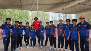 SPSA Rangers U15 team in the ECB Academy League 2026/27 - Week 2