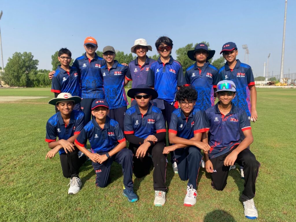 SPSA Rangers U15 team at MCC 2 Ajman