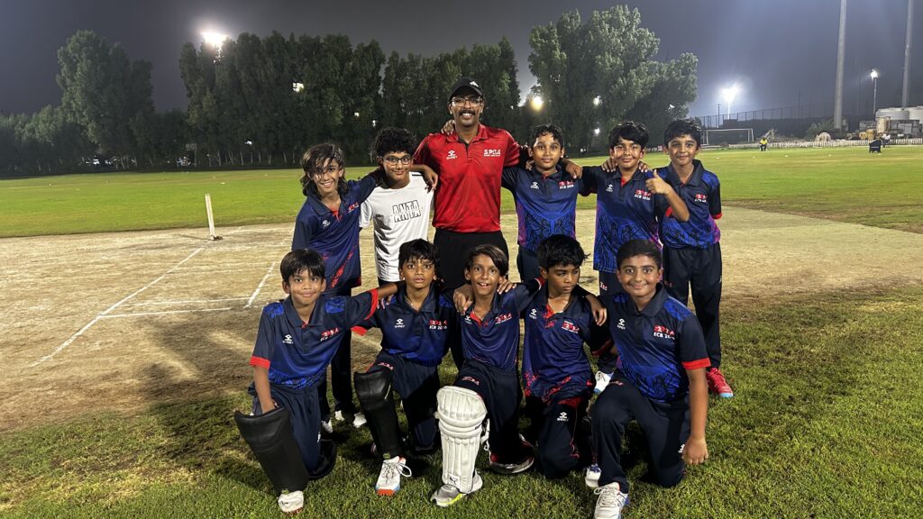 SPSA Warriors U12 team at MCC 2 Ajman